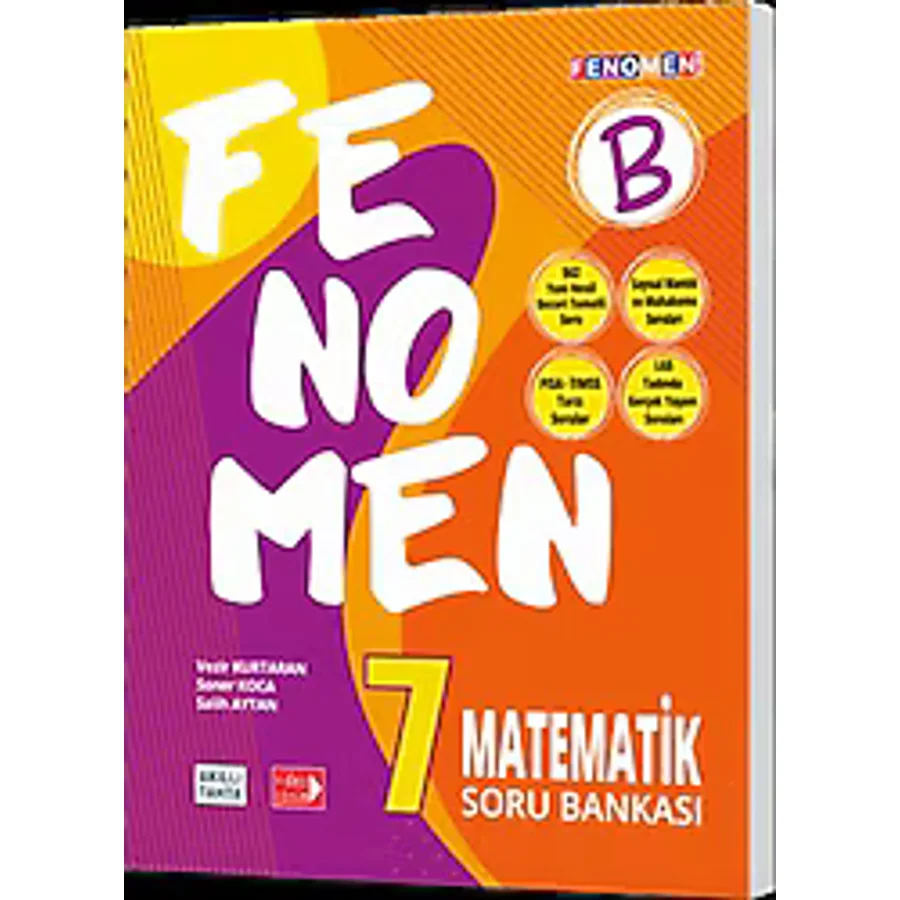 Fenomen Okul Yayınları 7. Sınıf Matematik B Soru Bankası