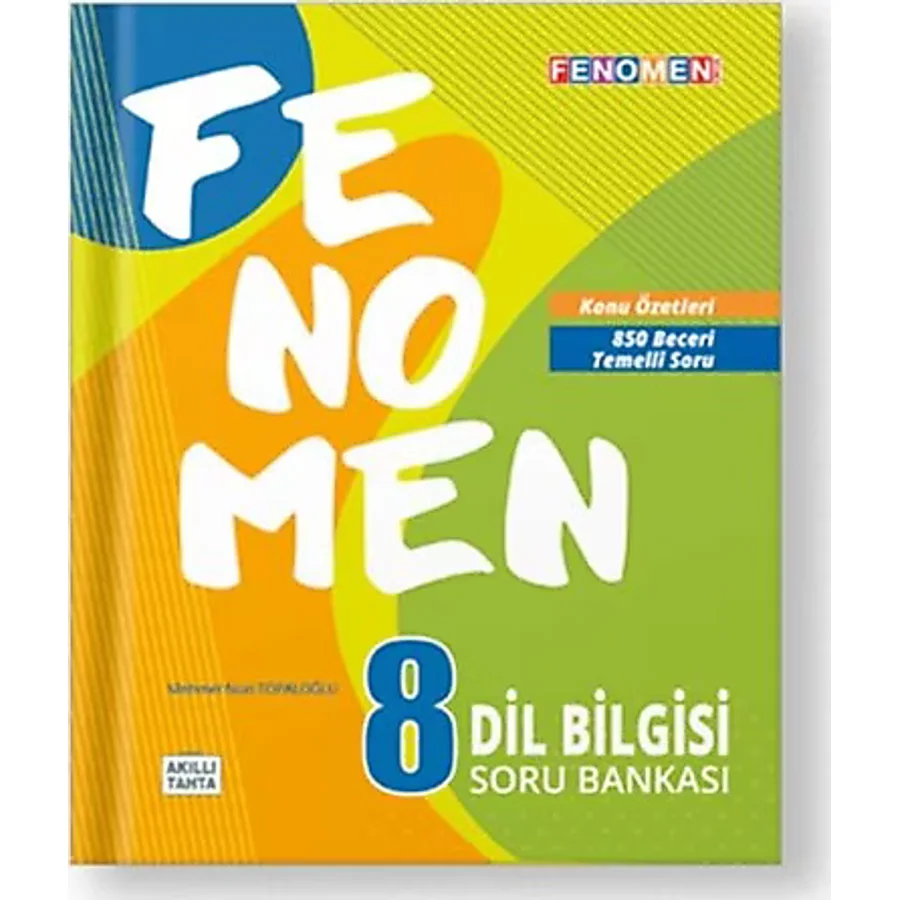 Fenomen Okul Yayınları 8. Sınıf Dil Bilgisi Soru Bankası