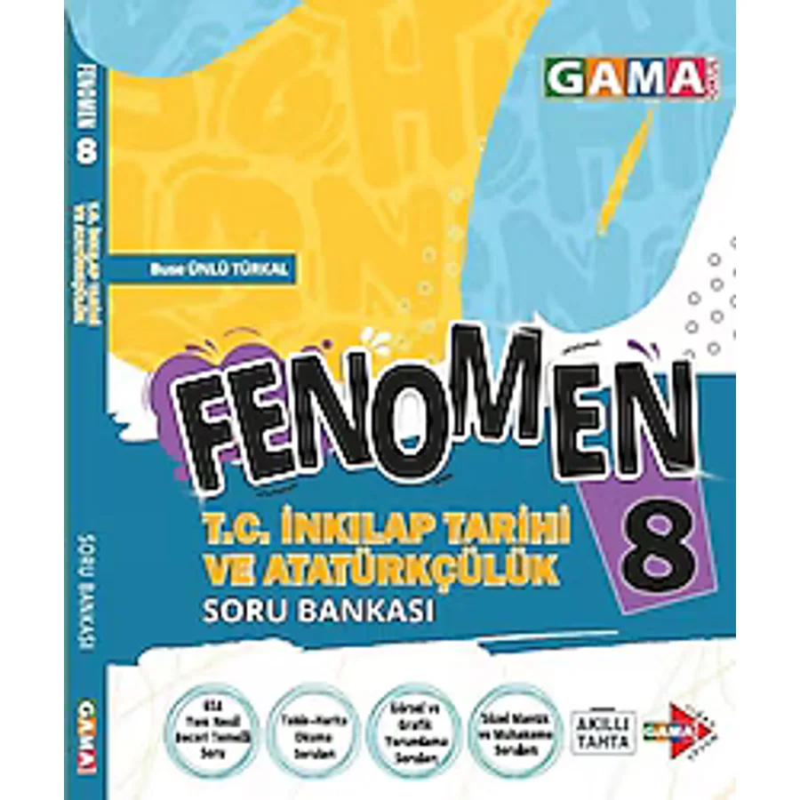 Fenomen Okul Yayınları 8. Sınıf Fenomen T.C. İnkılap Tarihi ve Atatürkçülük Soru Bankası