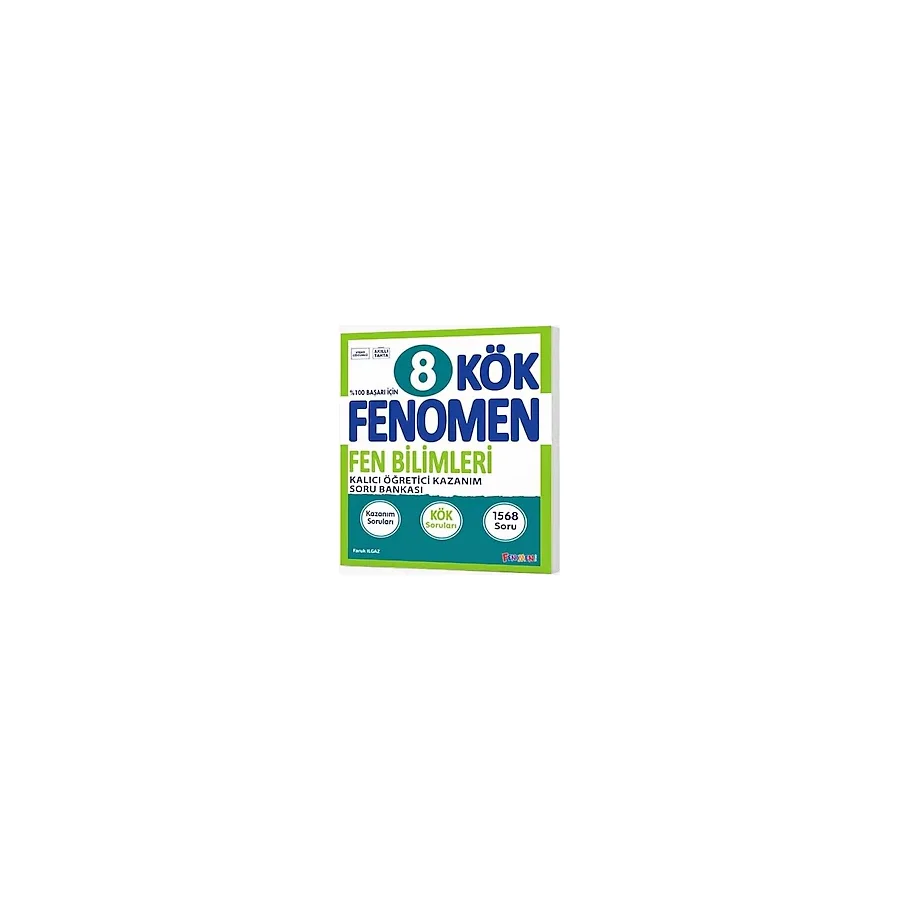 Fenomen Okul Yayınları 8. Sınıf KÖK Fen Bilimleri Soru Bankası