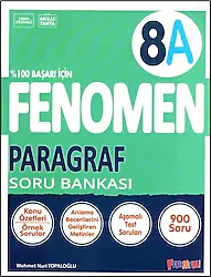 Fenomen Okul Yayınları 8. Sınıf LGS Paragraf A Soru Bankası