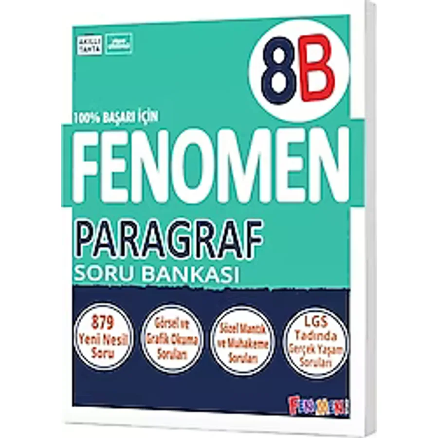 Fenomen Okul Yayınları 8. Sınıf LGS Paragraf B Soru Bankası