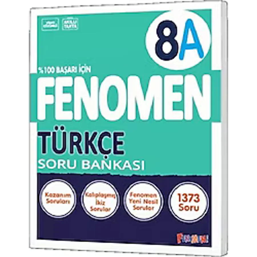 Fenomen Okul Yayınları 8. Sınıf LGS Türkçe Soru Bankası (A)