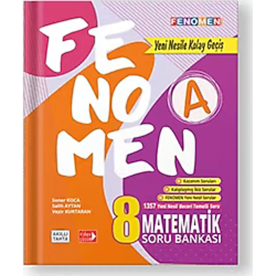 Fenomen Okul Yayınları 8. Sınıf Matematik A Soru Bankası