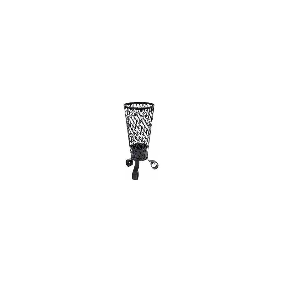 Ferforje Metal Siyah Şemsiyelik 21X50 Cm, Şık ve Dayanıklı Tasarım - Seçenek 1