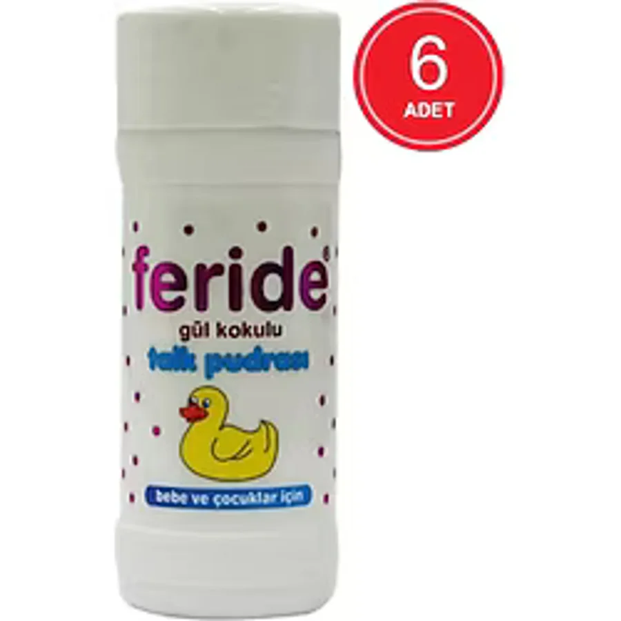 Feride Talk Bebek Pudrası 75 gr 6 Adet
