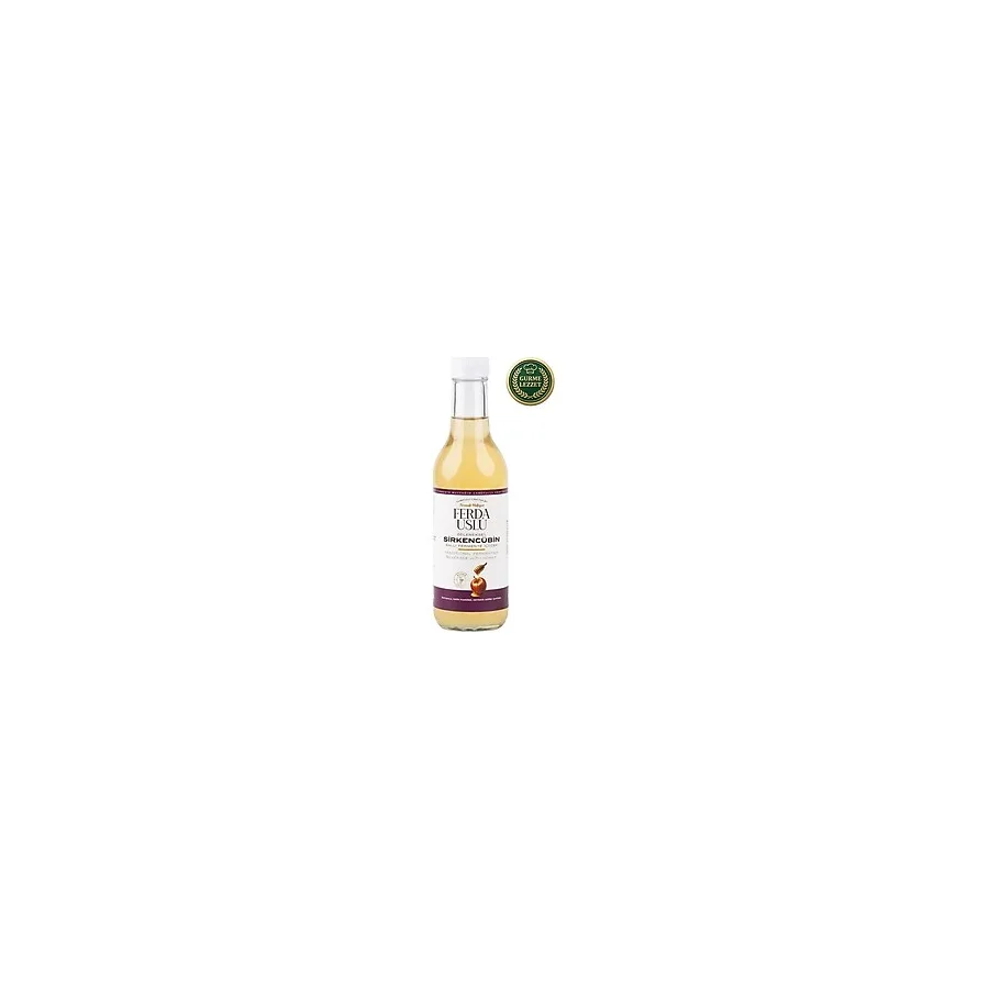 Fermente Mutfağım Geleneksel Sirkencübin - Ballı Fermente İçecek- Bal & Organik Elma Sirkesi 330 ML