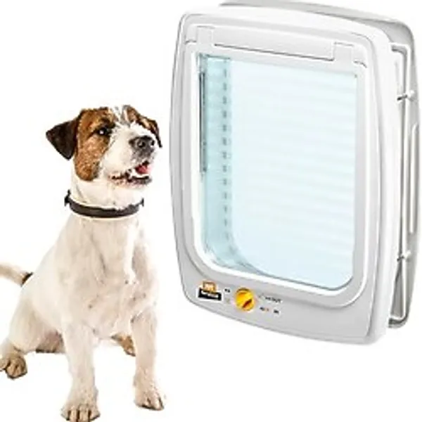 Ferplast Swıng 11 Kedi-Köpek Kapısı,Beyaz,21.8X25.5, Standard