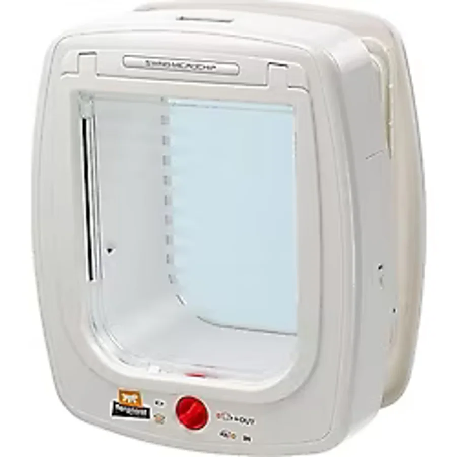 Ferplast Swing Microchip Large Bianca Mikroçipli White Kedi Kapısı