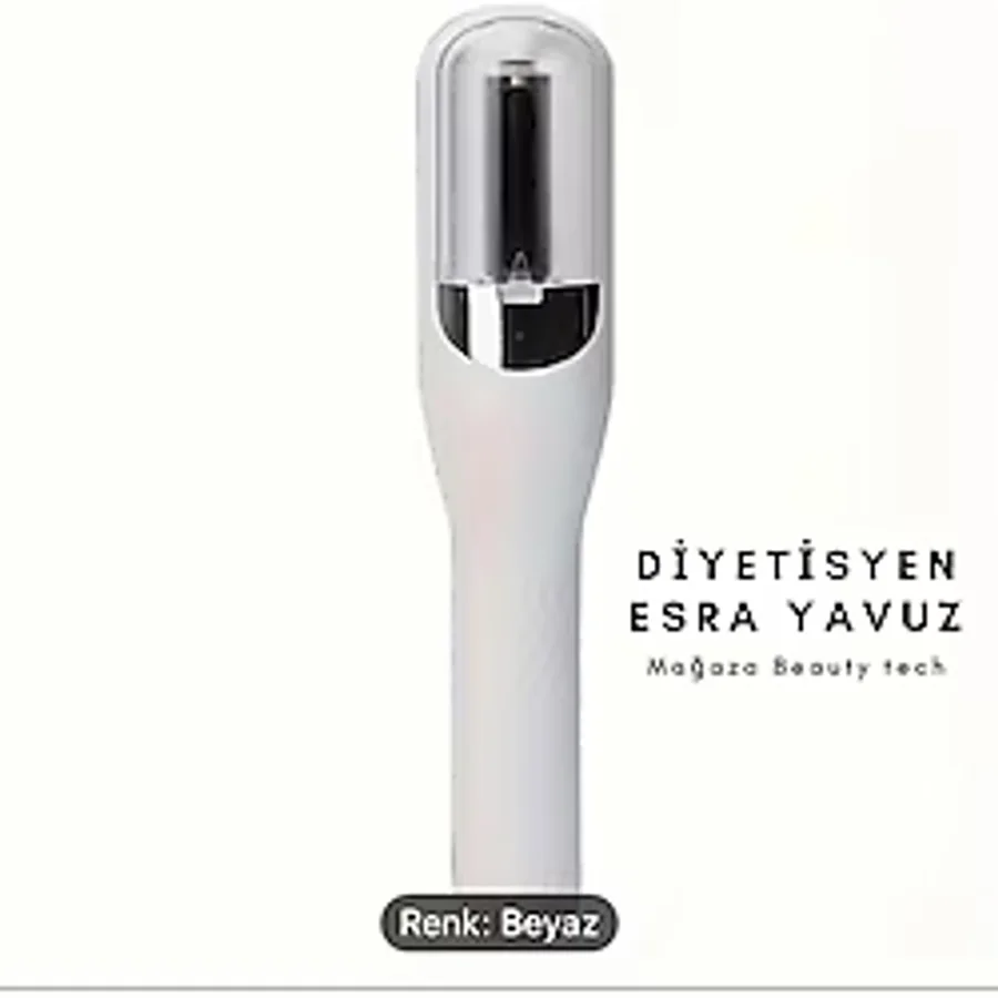 Feyza Design Saç Kırık Alma Makinesi, Güçlü ve Hassas Saç Düzeltici - Ahşap - Beyaz - Seçenek 1
