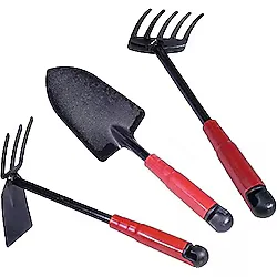 FEYZAYAPI Rodex Bahçe Seti Kürek Çapa Tırmık (3'Lü Set)