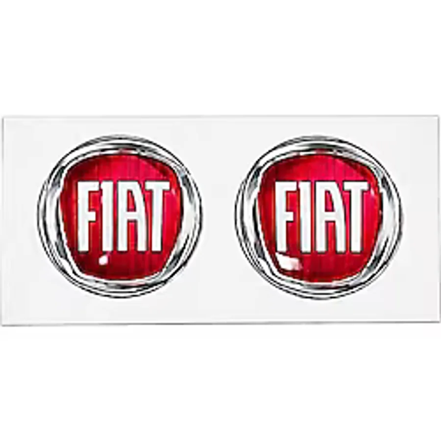 Fiat 2 Adet Anahtar Logo Kumanda Logo ( 1 , 4 Cm )