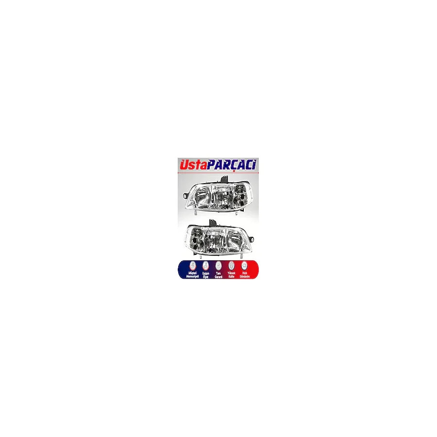 Fiat Albea Palio Ön Far Takımı Sağ ve Sol 2 Adet 2003-2005