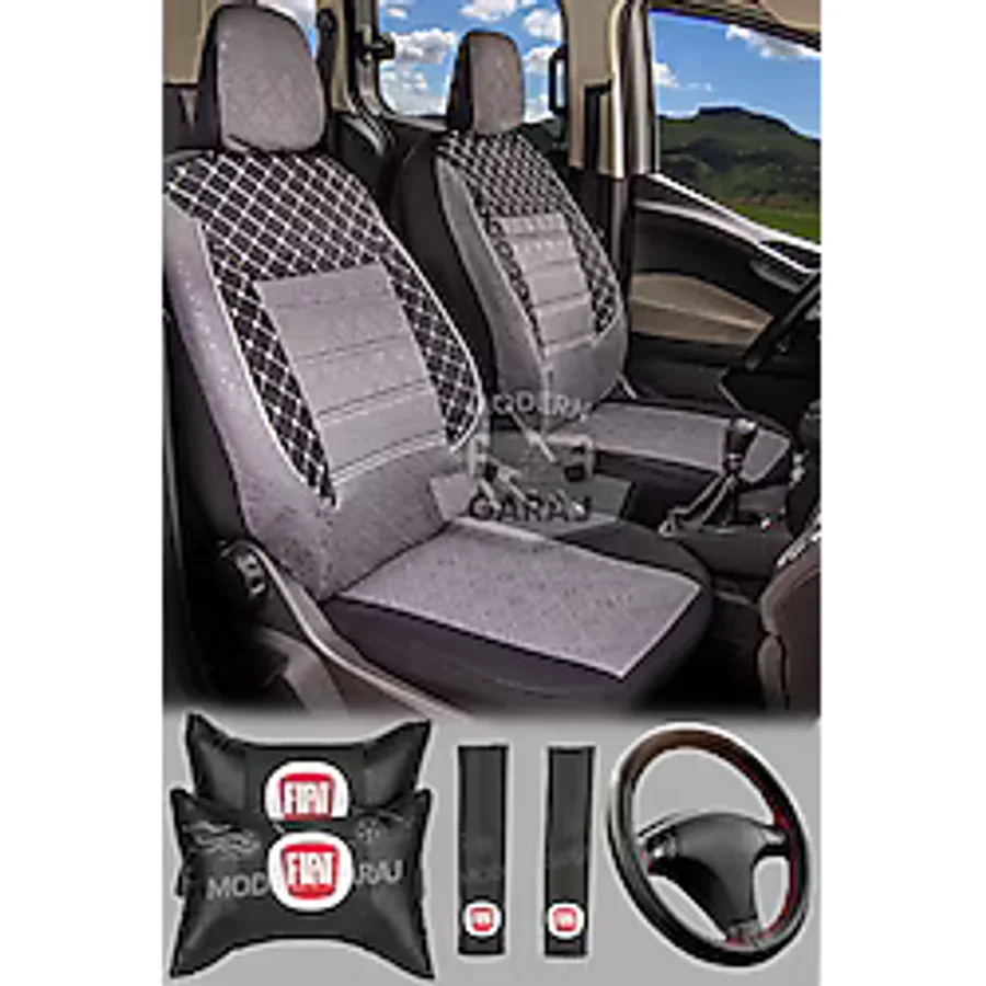 Fiat Albea Tipo Linea Palio Egea Tempra Full Set Gofrajlı Gri