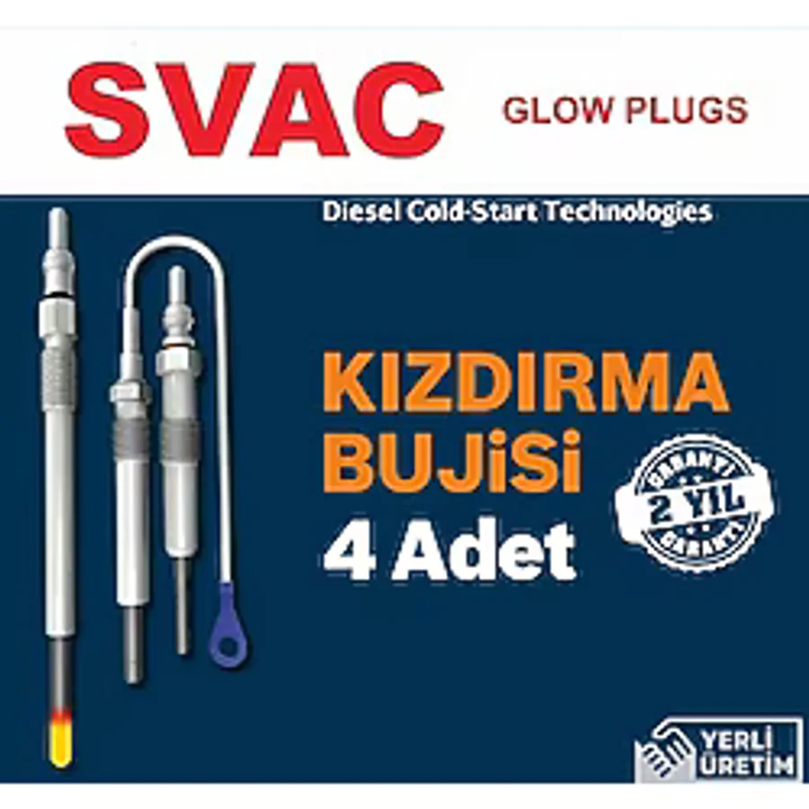 Fiat Egea 1.3 MultiJet SVAC Kızdırma Bujisi 2015-2020 4 ADET