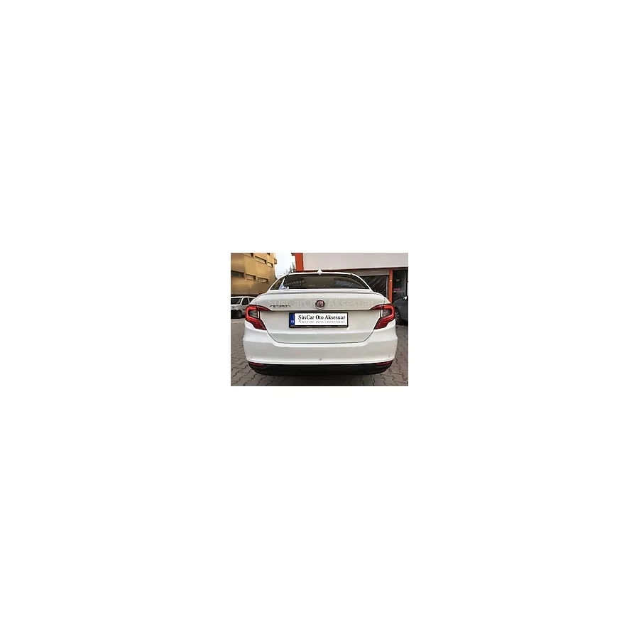 Fiat Egea Bagaj Üstü Slim Spoiler Parlak Beyaz