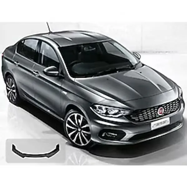 Fiat Egea Ön Tampon Eki Lip 3 Parça Parlak Siyah