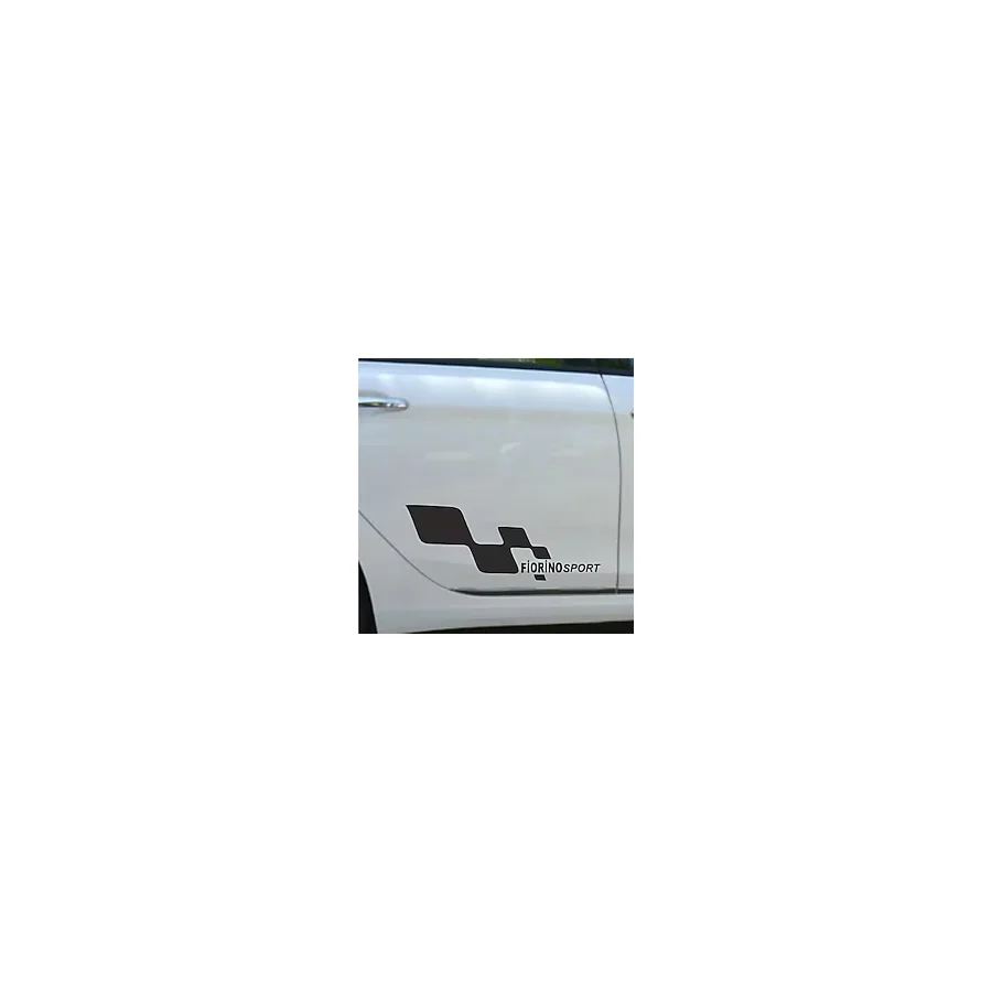 Fiat Fiorino Yan Sport Oto Sticker Sağ Sol 2 Adet (282370756)
