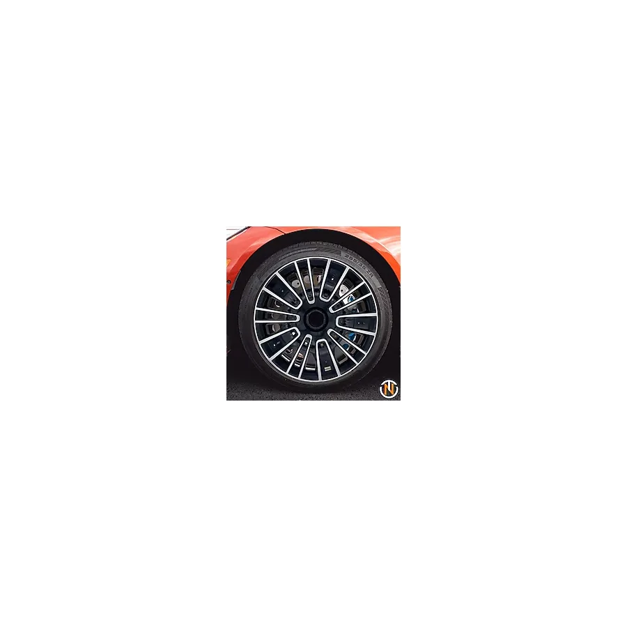 Fiat Linea 15 İnç Jant Kapağı Takım Siyah Gri C116