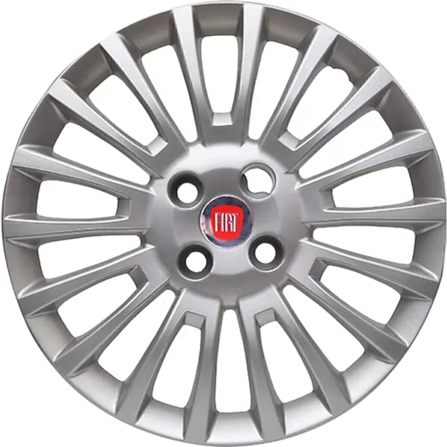 Fiat Linea (2007-2016) Jantest Fiat Linea 15 Inc Kırılmaz Esnek 4 Adet Jant Kapağı