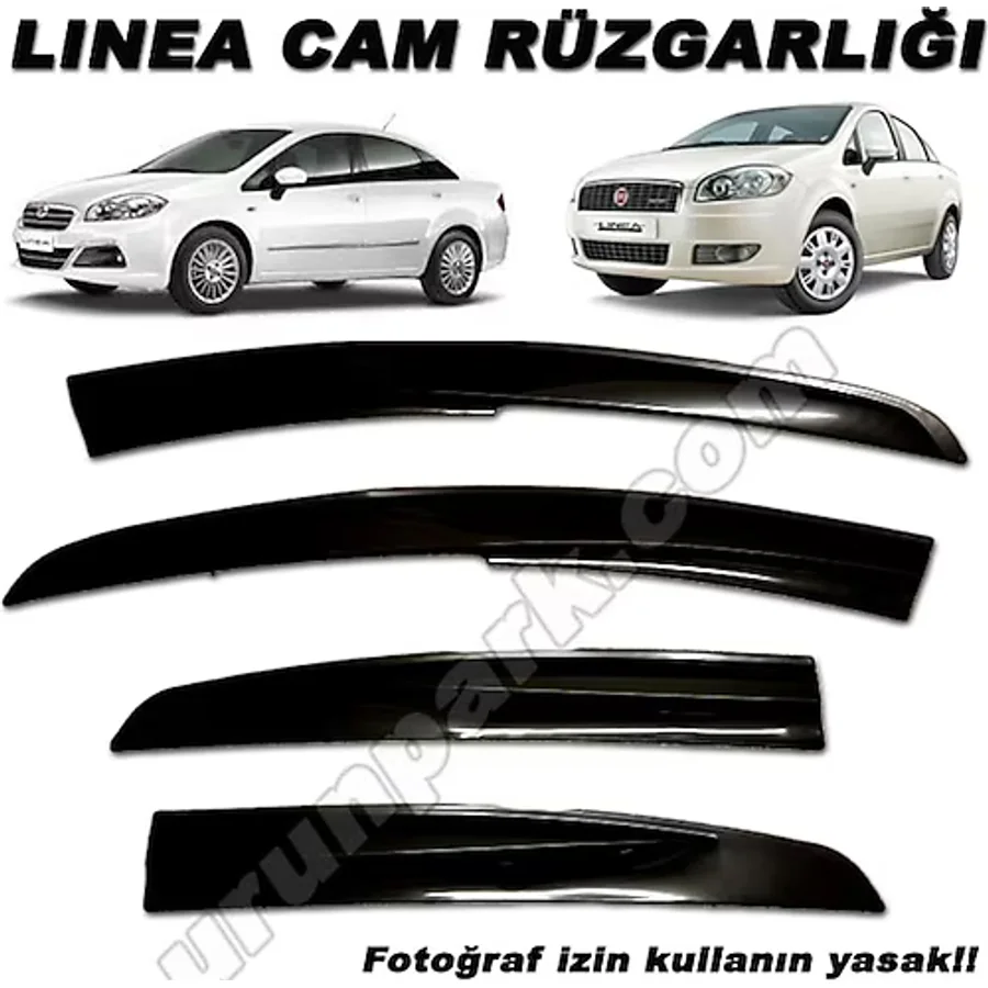 Fiat Linea Cam Rüzgarlığı Mugen Tip 4'Lü Set