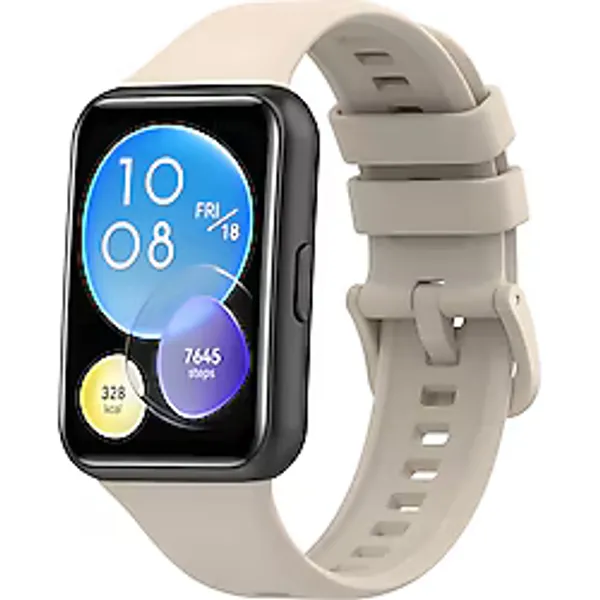 Fibaks Huawei Watch Fit 2 Kordon Akıllı Saat Bileklik Kordonu Yumuşak Silikon Kayış