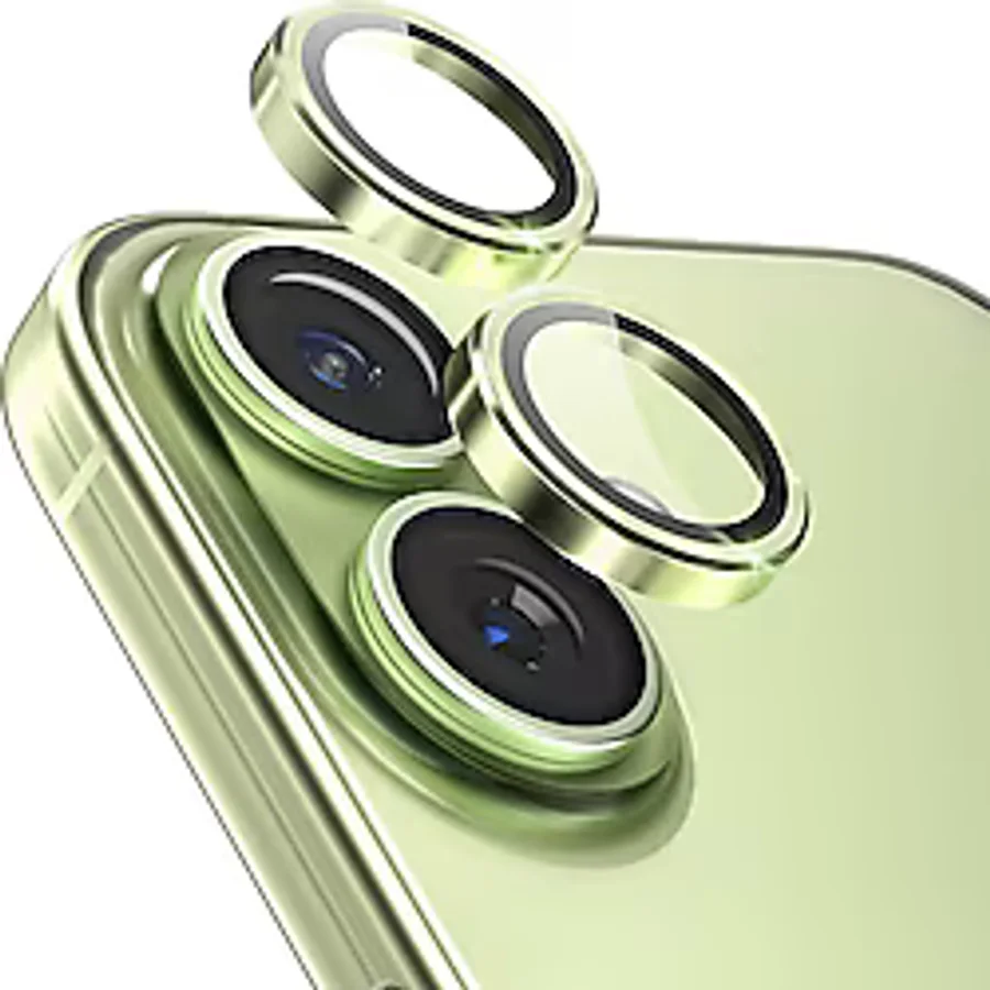 Fibaks iPhone 17 Premium AR+ AF Pürüzsüz Çerçeveli Tam Koruma Ada Çayı Kamera Lens Koruyucu