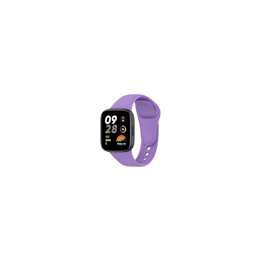 Fibaks Xiaomi Redmi Watch 3 Kordon Akıllı Saat Bileklik Kordonu Yumuşak Silikon Kayış