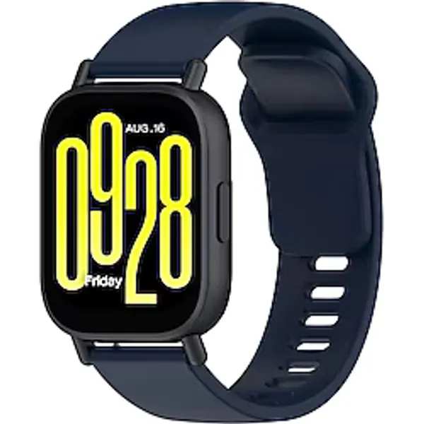Fibaks Xiaomi Redmi Watch 5 Active / Watch 5 Lite Kordon Akıllı Saat Bileklik Kordonu Yumuşak Silikon Kayış