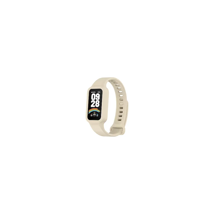 Fibaks Xiaomi Smart Band 9 Active Uyumlu Yüksek Kalite Silikon Kordon Kayış Akıllı Saat Kordon Bileklik