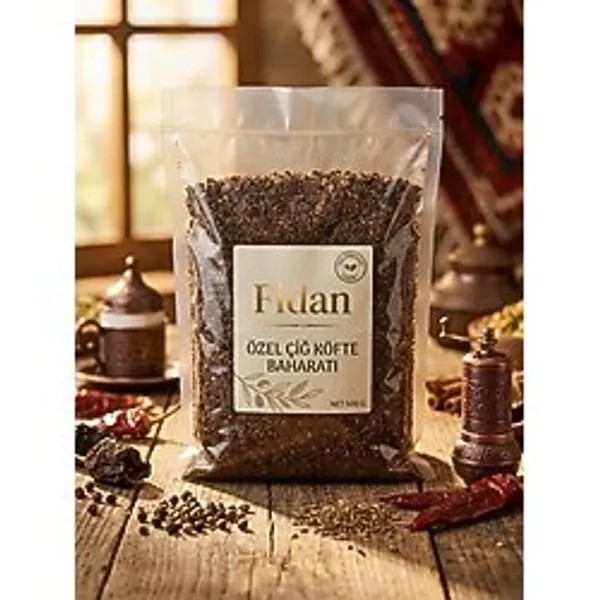 Fidan Özel Çig Köfte Baharatı ( 500G ) Vakumlanmış - 500 gr