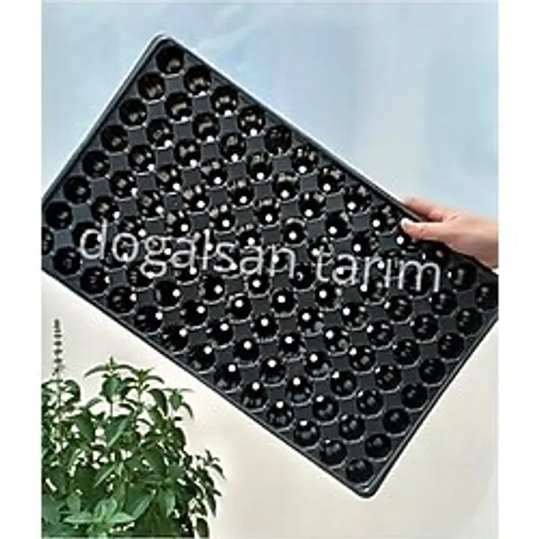 Fide Viyolü 104 Göz 2 Adet Viyol Viyolleri Yetiştirme Kabı Tohum Ekim Fidelik Siyah