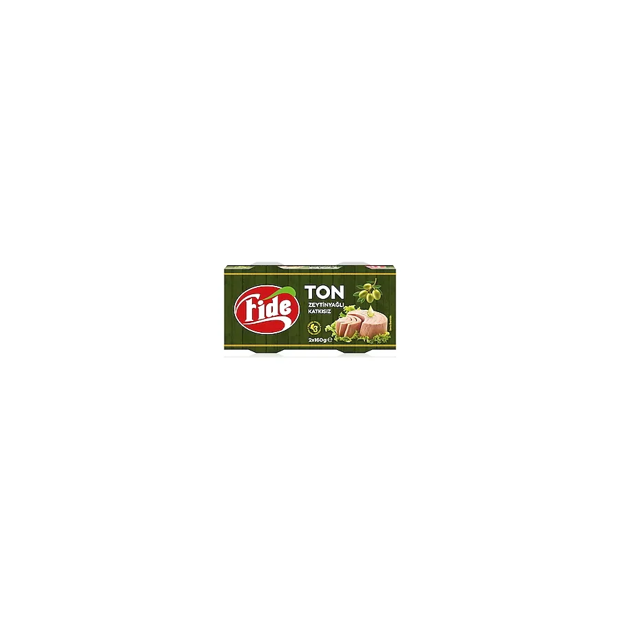 Fide Zeytinyağlı Ton Balığı 2x160 gr