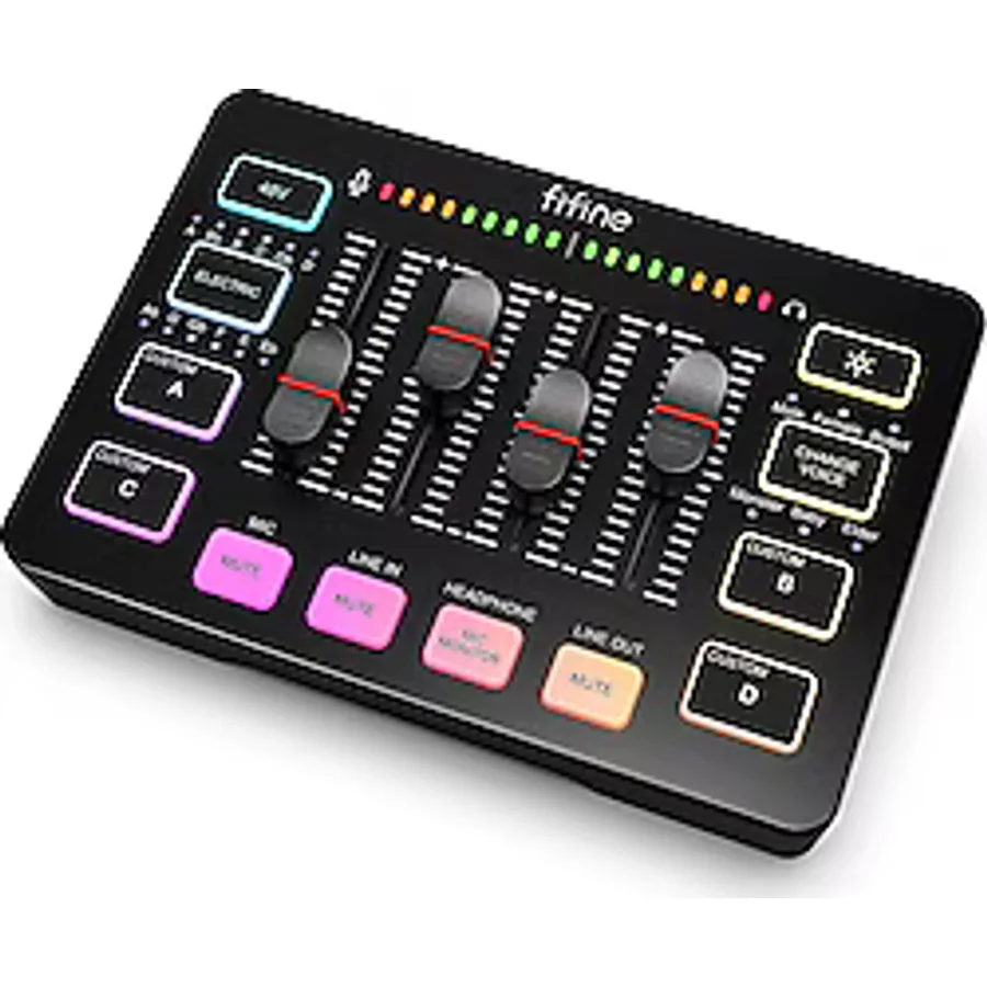 Fifine Ampligame SC3 Gaming USB Mikser