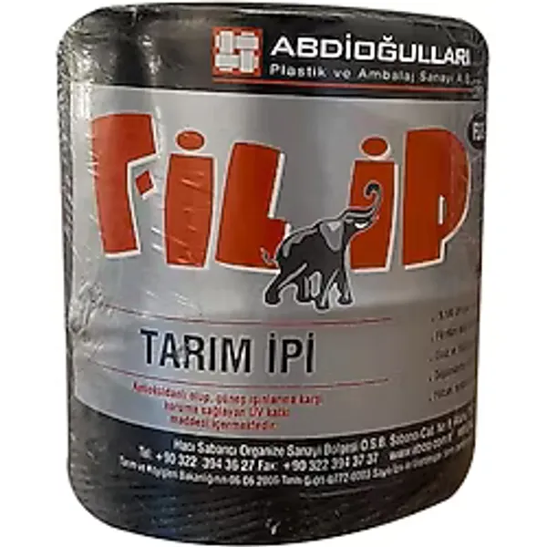 FİLİP SİYAH TARIM İPİ 1 KG TARIM İPİ PAKETLEME AMBALAJ İPİ BAĞLAMA İPİ