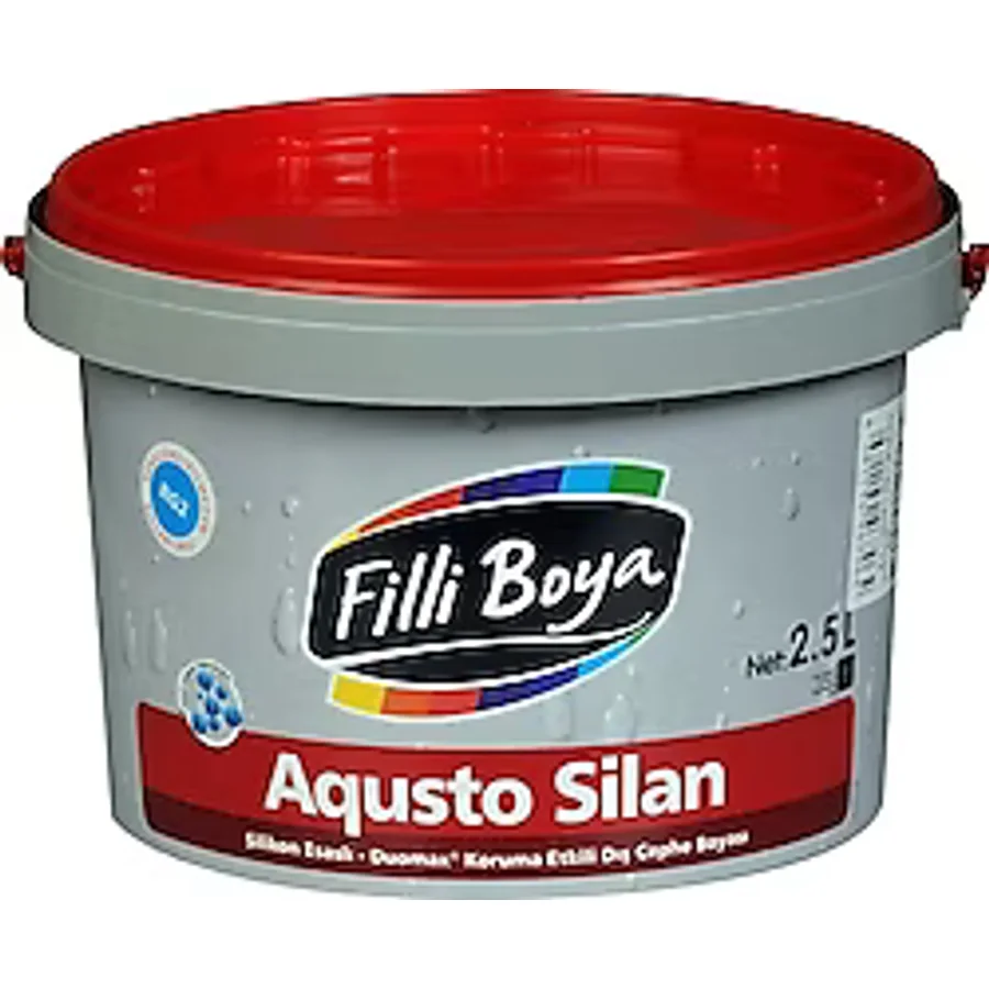 Filli Aqusto Silan 2.5 lt Silikonlu Dış Cephe Boyası