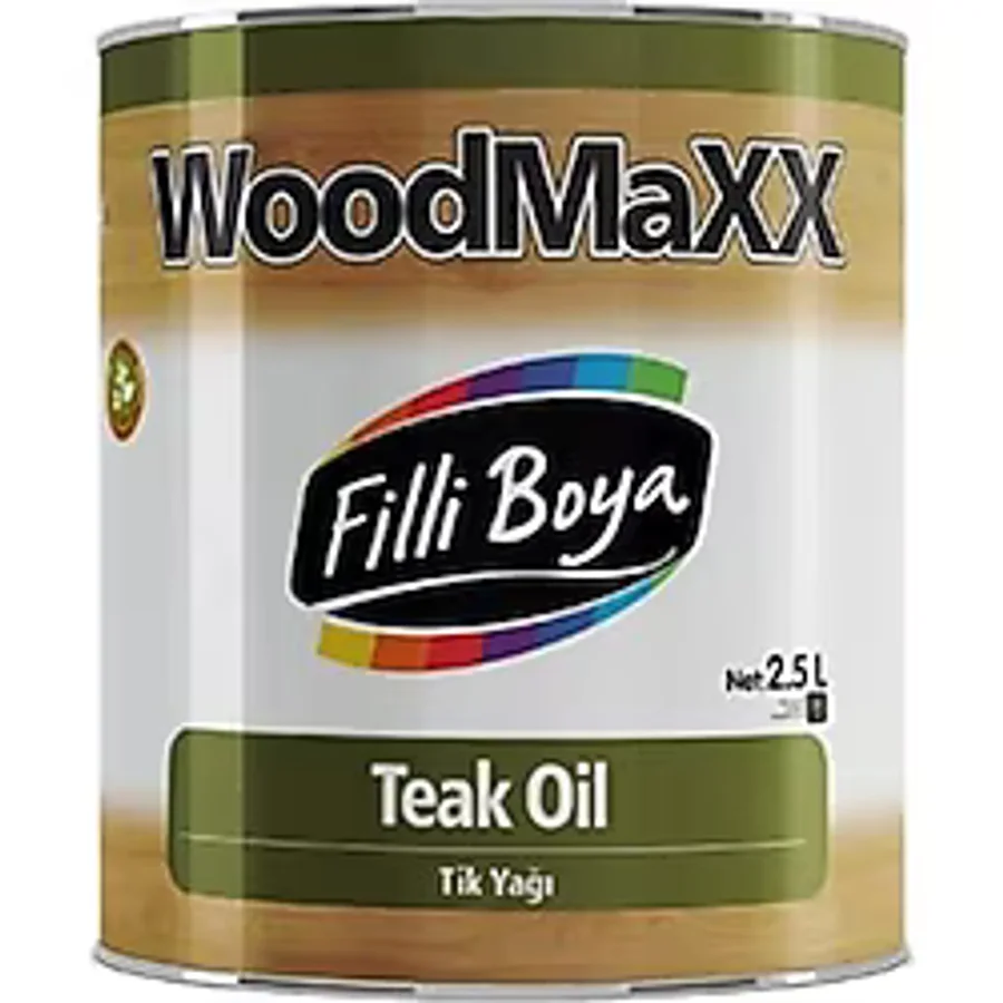 Filli Boya Woodmax Tik Yağı 2.5 Lt.