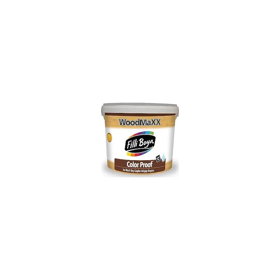 Filli Boya Woodmaxx Color Prof Su Bazlı Dış Cephe Ahşap Boyası 2,5 Lt