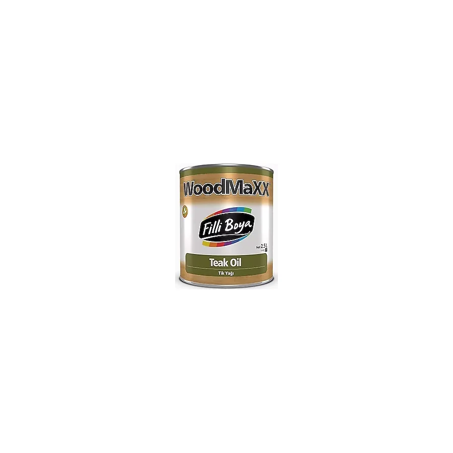 Filli WoodMaxx Teak Oil 2.5 lt Tik Yağı