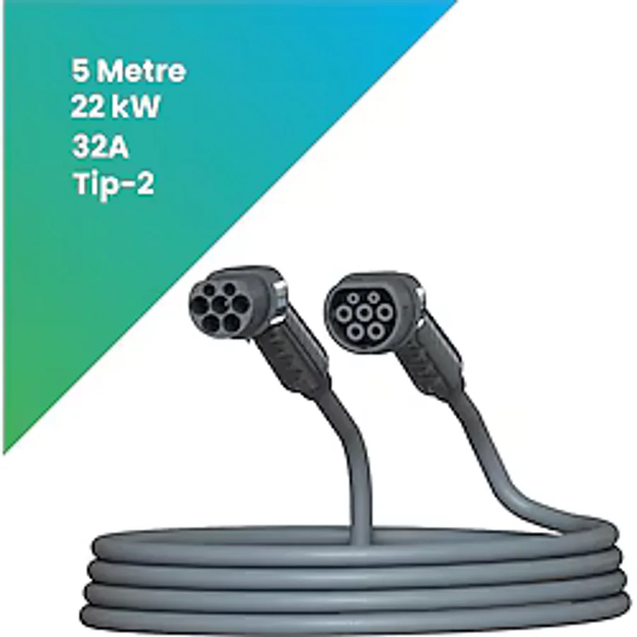 Filşarj Elektrikli Araç Şarj Kablosu Ac Tip-2 22 Kw (5 Metre )
