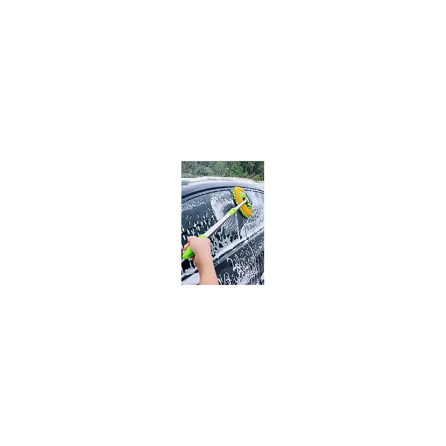 Fine Clean Teleskopik Oto Temizlik Mopu Mikrofiber Başlıklı, Çizmez Yüzey, Araba Fırçası ( yedeksiz )