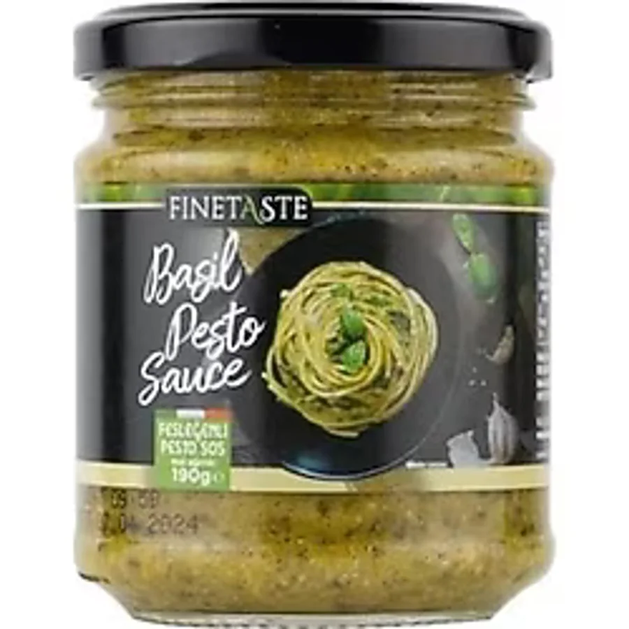 Fine Taste Fesleğen Pesto Sos 190 Gr