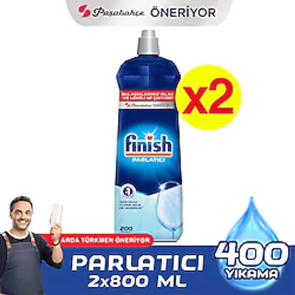 Finish 800 ml 2'li Bulaşık Makinesi Parlatıcısı