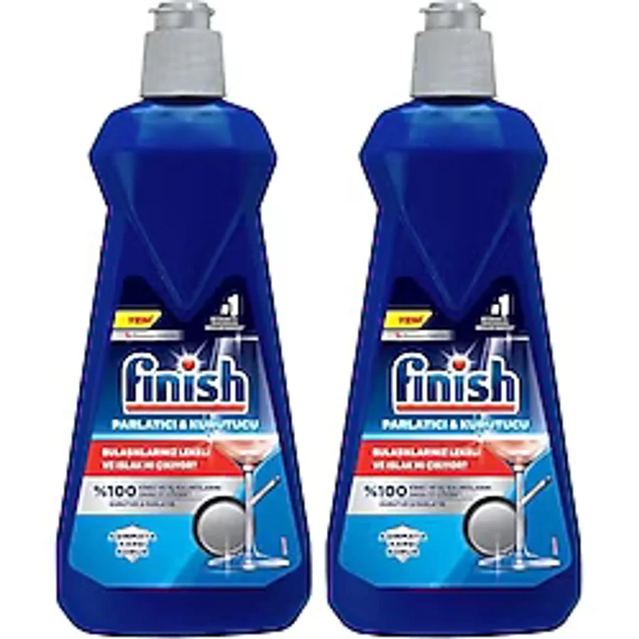 Finish Bulaşık Makinesi Parlatıcı & Kurutucu 80 Yıkama (1 x 400 ml) (2 paketi)