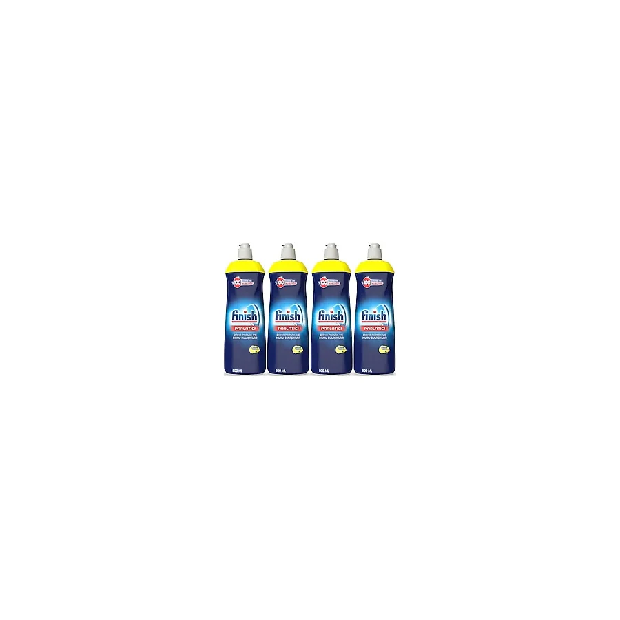 Finish Limonlu 800 ml 4'lü Paket Bulaşık Makinesi Parlatıcısı