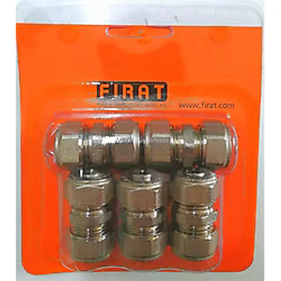 Fırat 16MM Pex Bağlantı Manşonu 5 Li Set