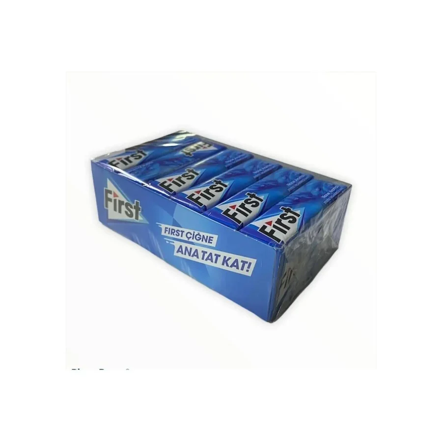 First Mavi Duo Nane Aromalı Sakız 24 X 13.5 G