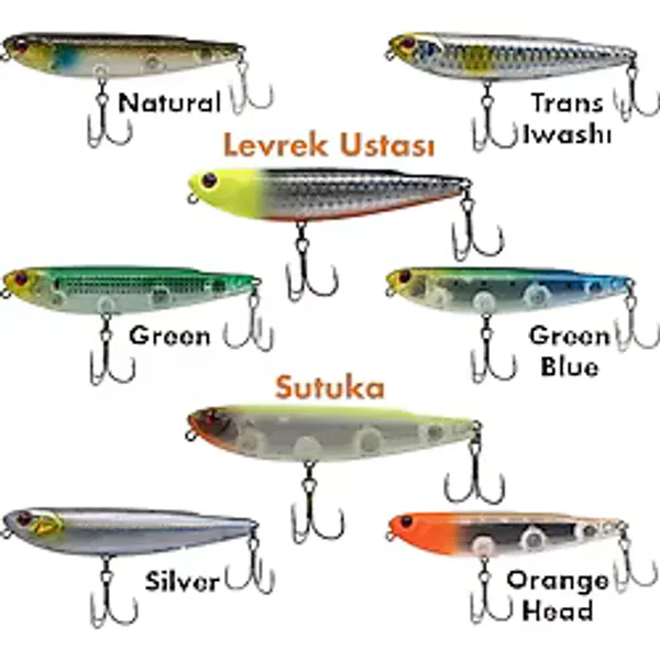 Fish Master Wakiza 9Cm 12Gr Su Üstü Maket Yem