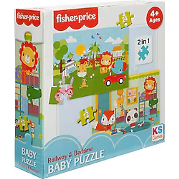 Fisher Price 2 in 1 Little People Puzzle 13406