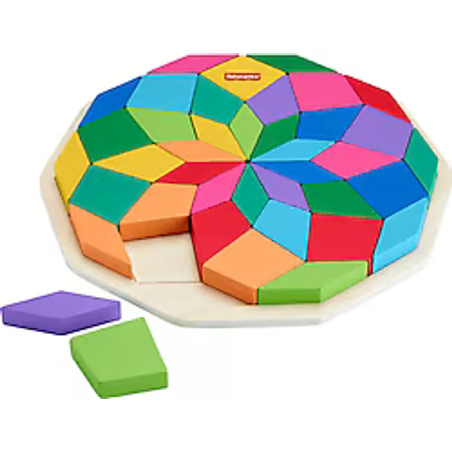 Fisher Price Ahşap Mandala Yapboz HXT94